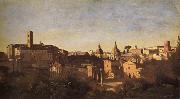 The forum of the garden farnes Corot Camille